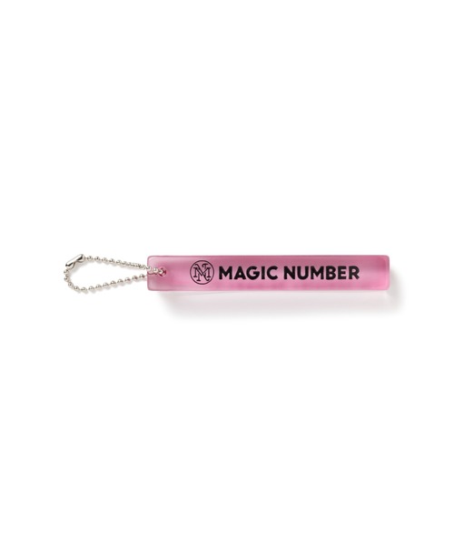 MAGIC NUMBER(マジック ナンバー)の「【MAGIC NUMBER】STOCK LOGO ROOM KEY(キーケース/キーアクセサリー・メンズ・パープル/オレンジ/ブラック/クリア/グリーン・FREE)」の3枚目の写真