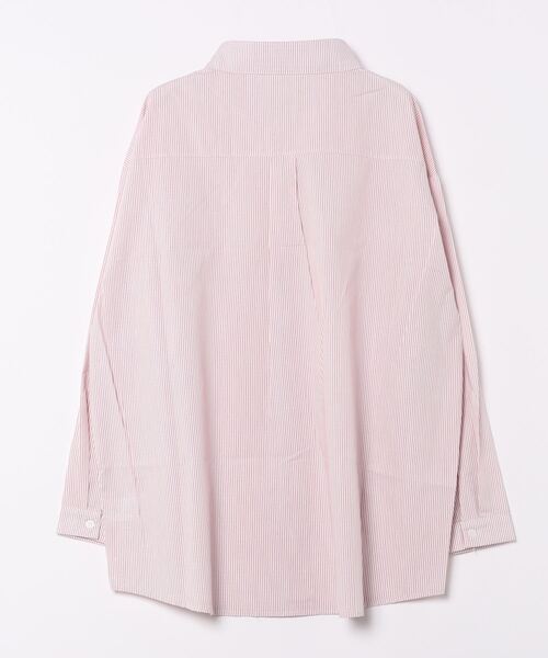 flower(フラワー)の「キャンディーストライプシャツ(シャツ/ブラウス・レディース・レッド/ベージュ・FREE)」の16枚目の写真