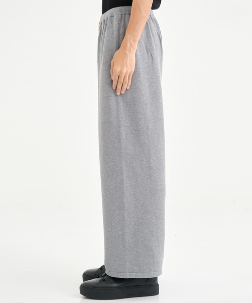 walenode Cotton Cashmere Straight Pants