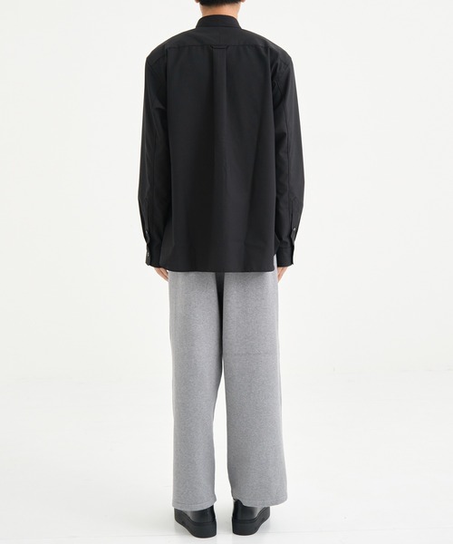 パンツ walenode Cotton Cashmere Straight Pants walenode/ウェルノード】 Cotton cashmere stretch Straight