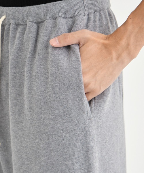 walenode/ウェルノード】 Cotton cashmere stretch Straight pants