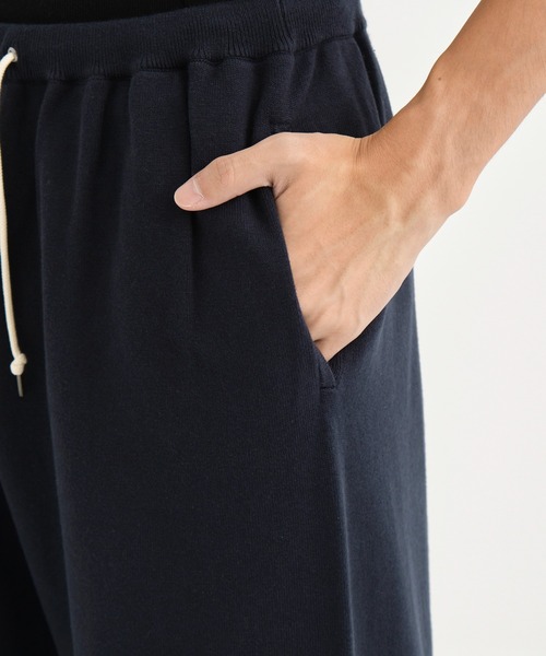 パンツ walenode Cotton Cashmere Straight Pants walenode/ウェルノード】 Cotton cashmere stretch Straight