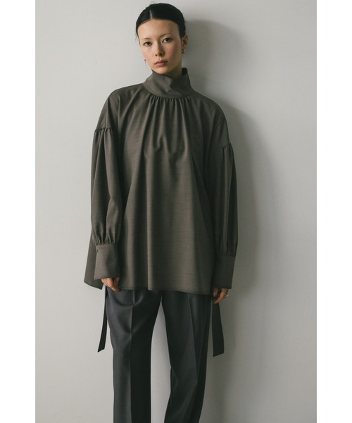 セール】マルチウェイギャザーブラウス（シャツ/ブラウス