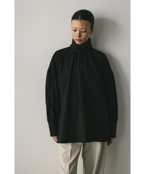 STYLEMIXER（スタイルミキサー）の「マルチウェイギャザーブラウス（シャツ/ブラウス・レディース・グレー/ブラック/ホワイト・FREE）」の8枚目の写真