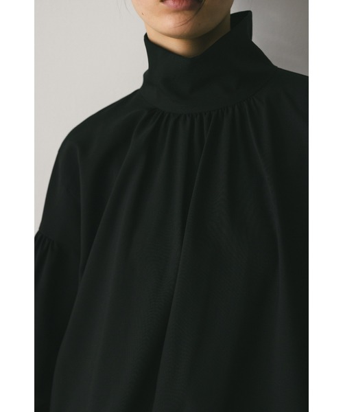 STYLEMIXER（スタイルミキサー）の「マルチウェイギャザーブラウス（シャツ/ブラウス・レディース・グレー/ブラック/ホワイト・FREE）」の9枚目の写真