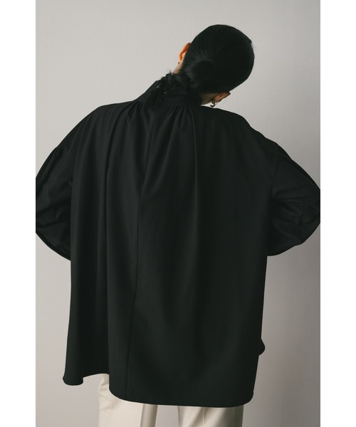 STYLEMIXER（スタイルミキサー）の「マルチウェイギャザーブラウス（シャツ/ブラウス・レディース・グレー/ブラック/ホワイト・FREE）」の12枚目の写真