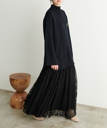 メッシュレーススカート