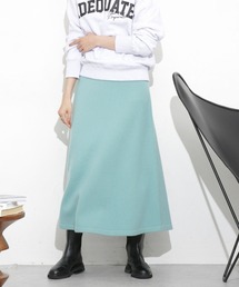 NANO universe（ナノユニバース）の「MUSIC ウールカシミヤフレアスカート(セットアップ可)（スカート）」