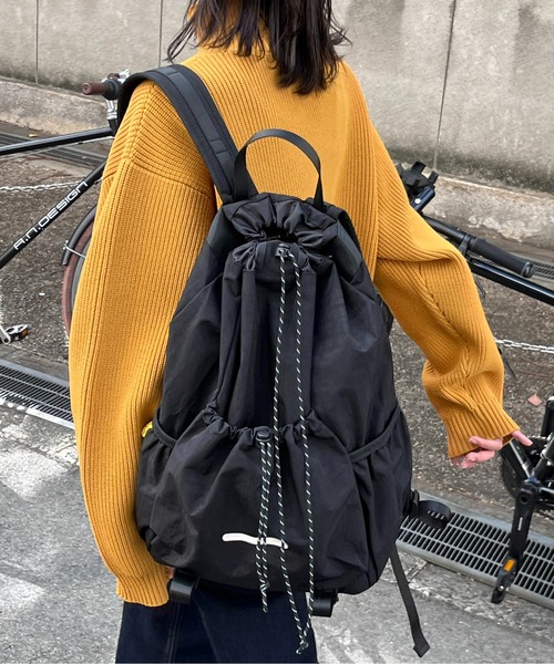 CPCM（シーピーシーエム）の「スピンドルナップリュック（バックパック/リュック・メンズ・グレー/ブラック・FREE）」の2枚目の写真