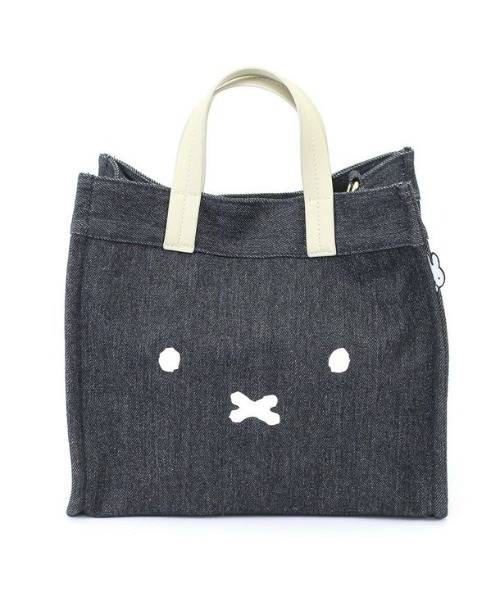 Miffy（ ミッフィー）の「ミッフィー 2 Way トートバッグ デニムブラック SIFF（トートバッグ・レディース・マルチ・FREE）」の3枚目の写真