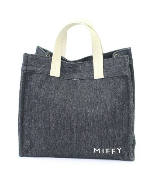 Miffy（ ミッフィー）の「ミッフィー 2 Way トートバッグ デニムブラック SIFF（トートバッグ・レディース・マルチ・FREE）」の6枚目の写真