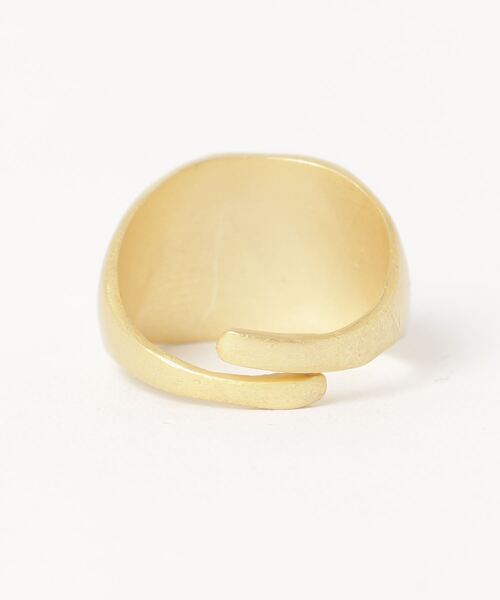 Hawk Company（ホークカンパニー）の「【Hawk Company】ニッケルフリーリング サイズ調整可能 7713（リング・メンズ・シルバー/ゴールド・FREE）」の3枚目の写真