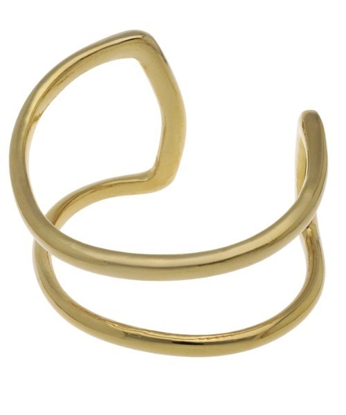 anuans(アニュアンス)の「ワイドウェーブバングル(バングル/リストバンド・レディース・ゴールド/シルバー・FREE)」の6枚目の写真