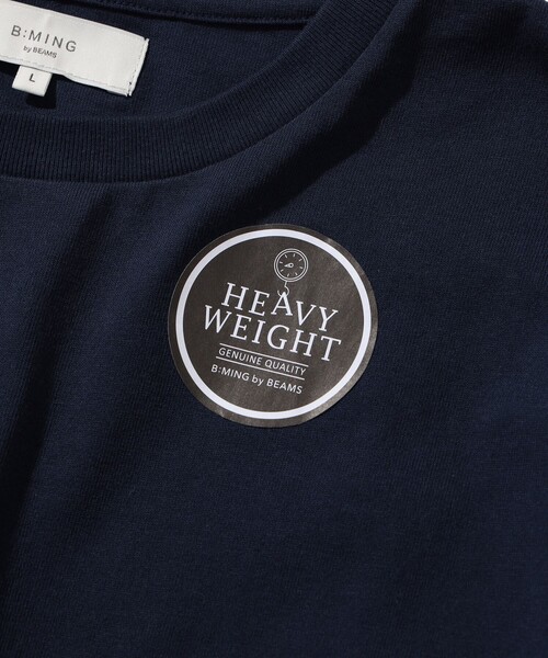 B:MING by BEAMS(ビーミングバイビームス)の「B:MING by BEAMS / ヘビーウエイト ドロップショルダー Tシャツ(ユニセックス対応)(Tシャツ/カットソー・メンズ・オリーブ/レッド系その他7/ネイビー/ブラウン系その他5/ブラック/オフホワイト/サックスブルー/イエロー系その他5・SMALL/LARGE/MEDIUM/X-LARGE/XX-LARGE)」の12枚目の写真