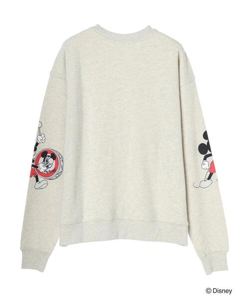 Disney(ディズニー)の「Disney100 /ミッキーマウス・クラブ 袖アート裏毛プルオーバーII(スウェット・レディース・杢グレー・FREE)」の13枚目の写真
