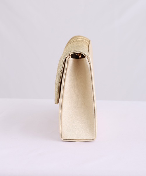 PourVous(プールヴー)の「ラメカシュクールクラッチバッグ 結婚式 同窓会 オケージョン お呼ばれ(クラッチバッグ・レディース・ベージュ/シルバー/ブラック・FREE)」の10枚目の写真