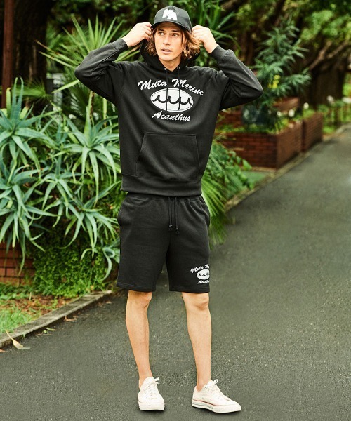 ACANTHUS（アカンサス）の「mp11744- muta Circle Logo Sweatshorts