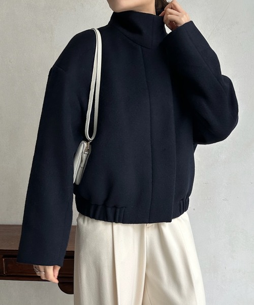 COACH リサイクルウール　ショートコート COACH（コーチ）の「ショート コート・リサイクル ウール（その他