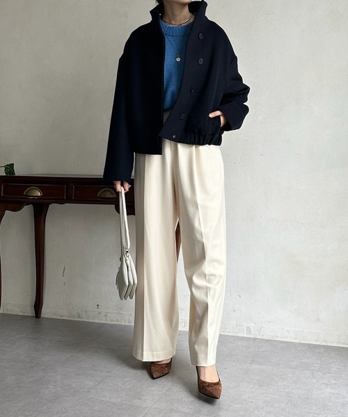 COACH リサイクルウール　ショートコート 中古・古着通販】COACH (コーチ) ショート コート・リサイクル ウール