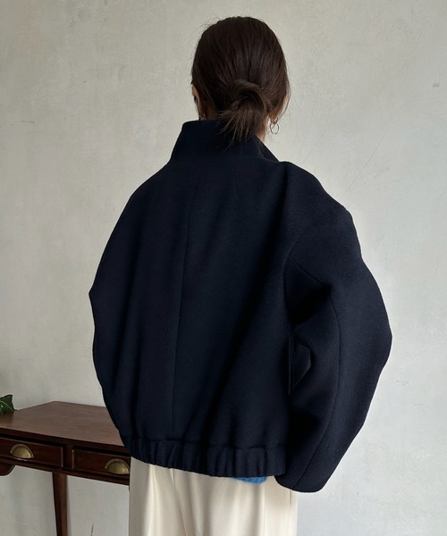 COACH リサイクルウール　ショートコート COACH（コーチ）の「ショート コート・リサイクル ウール（その他