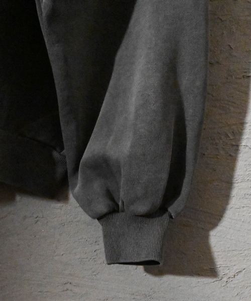 裏起毛 ピグメントプリント スウェットクルー（スウェット）｜Ritzy（リッツィー）