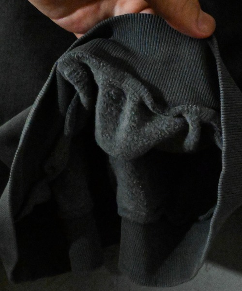 裏起毛 ピグメントプリント スウェットクルー（スウェット）｜Ritzy（リッツィー）