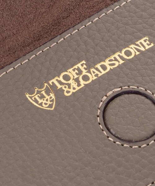 TOFF&LOADSTONE（トフアンドロードストーン）の「アイウェアケース（その他小物・メンズ・ネイビー/ライトグレー系9/ダークウッド/ブラック・00）」の5枚目の写真