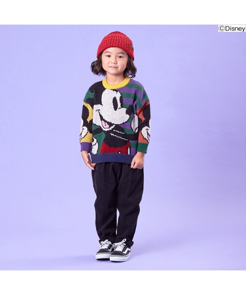 F.O.KIDS（エフオーキッズ）の「F.O.KIDS/エフオーキッズ ディズニーキャラクターセーター（ニット/セーター・キッズ・レッド/レインボー/ブルー・130/140/120）」の13枚目の写真
