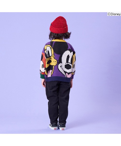 F.O.KIDS（エフオーキッズ）の「F.O.KIDS/エフオーキッズ ディズニーキャラクターセーター（ニット/セーター・キッズ・レッド/レインボー/ブルー・130/140/120）」の14枚目の写真