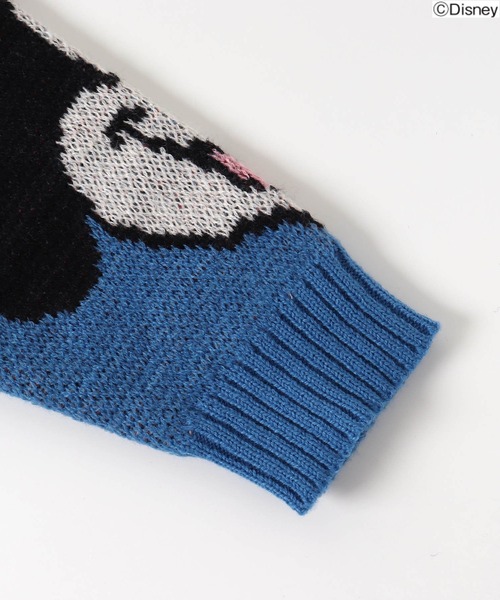 F.O.KIDS（エフオーキッズ）の「F.O.KIDS/エフオーキッズ ディズニーキャラクターセーター（ニット/セーター・キッズ・レッド/レインボー/ブルー・130/140/120）」の6枚目の写真