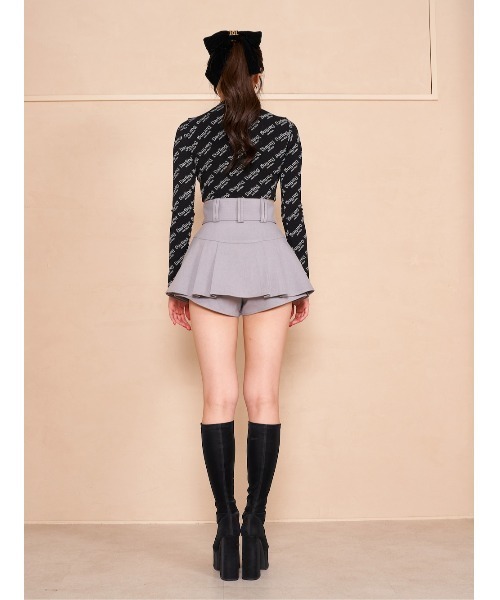 ダーリッチ ダーリッチ Darich フロントオープンリブニットトップス