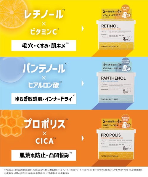 キューブマスク（レチノール）（パック/フェイスマスク）｜NATURE