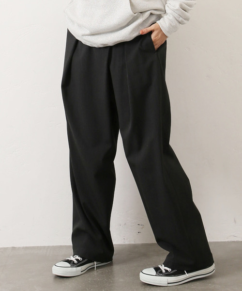 JOURNAL STANDARD LUXE（ジャーナルスタンダード　ラックス）の「TRピーチ クロスオーバーパンツ（その他パンツ・レディース・チャコールグレー/ネイビー・SMALL/MEDIUM）」の5枚目の写真