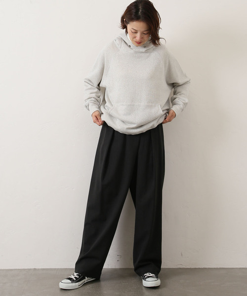JOURNAL STANDARD LUXE（ジャーナルスタンダード　ラックス）の「TRピーチ クロスオーバーパンツ（その他パンツ・レディース・チャコールグレー/ネイビー・SMALL/MEDIUM）」の8枚目の写真