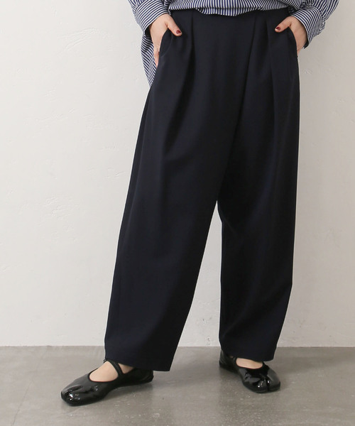 JOURNAL STANDARD LUXE（ジャーナルスタンダード　ラックス）の「TRピーチ クロスオーバーパンツ（その他パンツ・レディース・チャコールグレー/ネイビー・SMALL/MEDIUM）」の10枚目の写真