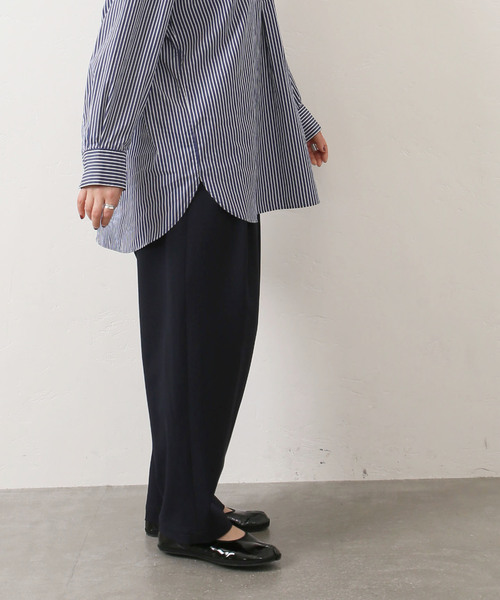 JOURNAL STANDARD LUXE（ジャーナルスタンダード　ラックス）の「TRピーチ クロスオーバーパンツ（その他パンツ・レディース・チャコールグレー/ネイビー・SMALL/MEDIUM）」の13枚目の写真