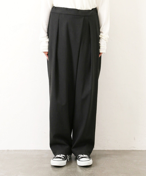 JOURNAL STANDARD LUXE（ジャーナルスタンダード　ラックス）の「TRピーチ クロスオーバーパンツ（その他パンツ・レディース・チャコールグレー/ネイビー・SMALL/MEDIUM）」の15枚目の写真