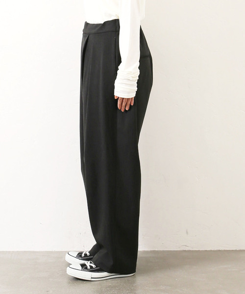 JOURNAL STANDARD LUXE（ジャーナルスタンダード　ラックス）の「TRピーチ クロスオーバーパンツ（その他パンツ・レディース・チャコールグレー/ネイビー・SMALL/MEDIUM）」の16枚目の写真