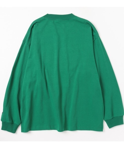 VISION STREET WEAR(ヴィジョンストリートウェア)の「VISION STREET WEAR ヘビーウエイトサガラモックネックロングスリーブTシャツ(Tシャツ/カットソー・メンズ・パープル/グリーン/ホワイト/ブラウン/ブラック・L/M/XL)」の6枚目の写真
