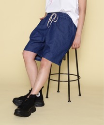 【WEB&DEPOT限定】WHITELAND/ホワイトランド/OWL/DENIM SHORTS