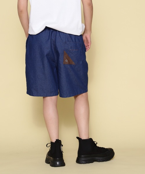 WHITELAND（ホワイトランド）の「【WEB&DEPOT限定】WHITELAND/ホワイトランド/OWL/DENIM SHORTS（デニムパンツ・レディース・ブラック/インディゴブルー・M/L）」の7枚目の写真