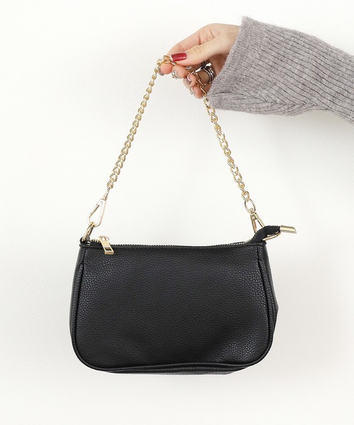 VELETTO(ベレット)の「▲VELETTO/ベレット マルチWAY ショルダーバッグ マルチミニバック(ショルダーバッグ・レディース・ダークベージュ/ブラック・FREE)」の19枚目の写真