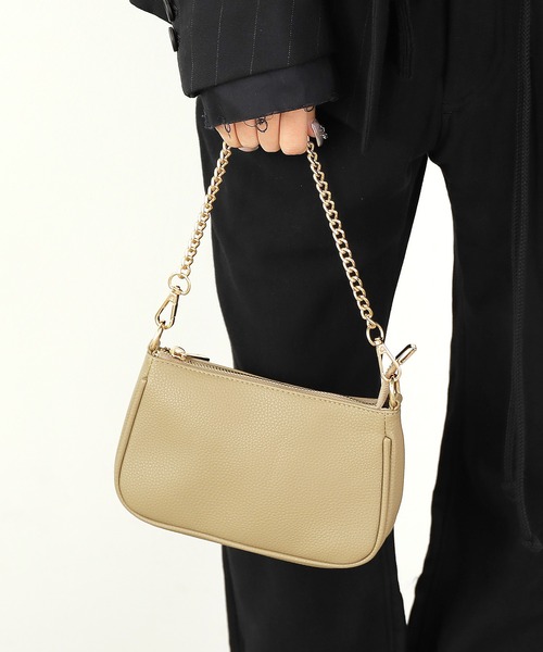 VELETTO(ベレット)の「▲VELETTO/ベレット マルチWAY ショルダーバッグ マルチミニバック(ショルダーバッグ・レディース・ダークベージュ/ブラック・FREE)」の5枚目の写真