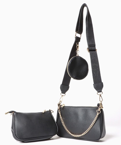 VELETTO(ベレット)の「▲VELETTO/ベレット マルチWAY ショルダーバッグ マルチミニバック(ショルダーバッグ・レディース・ダークベージュ/ブラック・FREE)」の18枚目の写真
