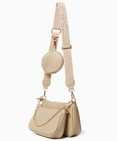 VELETTO(ベレット)の「▲VELETTO/ベレット マルチWAY ショルダーバッグ マルチミニバック(ショルダーバッグ・レディース・ダークベージュ/ブラック・FREE)」の20枚目の写真