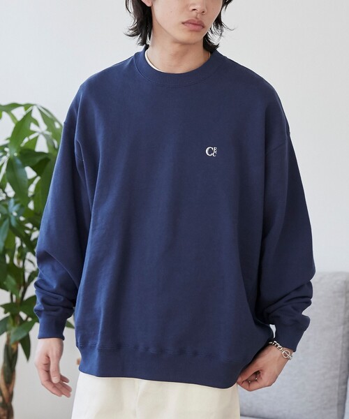 coen（コーエン）の「§【CEC】ヘビーオンス刺繍クルーネックスウェット