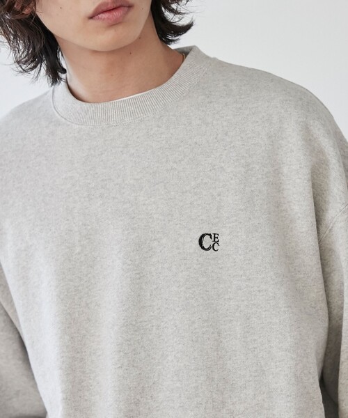 coen（コーエン）の「§【CEC】ヘビーオンス刺繍クルーネックスウェット