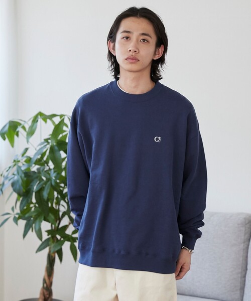 coen（コーエン）の「§【CEC】ヘビーオンス刺繍クルーネックスウェット