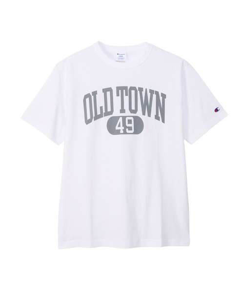 Champion(チャンピオン)の「【Champion/チャンピオン】メンズ ベーシック ショートスリーブTシャツ(Tシャツ/カットソー・メンズ・ブラック/イエロー系その他5/ネイビー/ホワイト/バーガンディー/グリーン系その他5/ホワイト×グレー/グレー・SMALL/MEDIUM/LARGE/X-LARGE)」の2枚目の写真