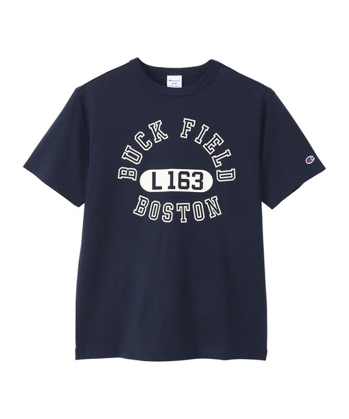 Champion(チャンピオン)の「【Champion/チャンピオン】メンズ ベーシック ショートスリーブTシャツ(Tシャツ/カットソー・メンズ・ブラック/イエロー系その他5/ネイビー/ホワイト/バーガンディー/グリーン系その他5/ホワイト×グレー/グレー・SMALL/MEDIUM/LARGE/X-LARGE)」の6枚目の写真